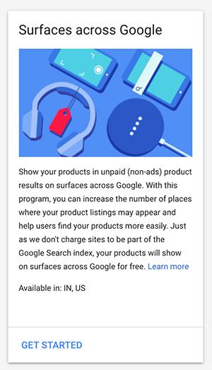 Devices displaying Google Shopping results on screens and mobile.